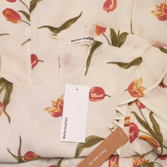 Reformation Quest Tulip Dress - NWT - Picture 10 of 13